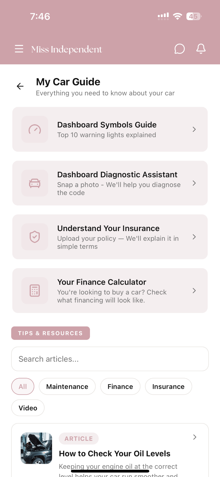 Your Car, Simplified.